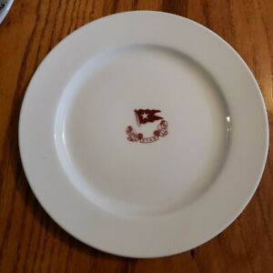 Authentic Reproduction Artifact Collection RMS Titanic White Star Line 8.5 Plate