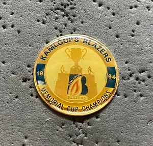 Kamloops Blazers 1994 Memorial Cup Champions WHL Hockey Pin - Imagen 1 de 2