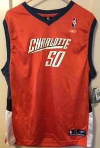 Vintage NEW Emeka Okafor #50 Charlotte Bobcats NBA Basketball Jersey youth XL - Picture 1 of 9