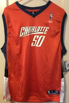 Camiseta deportiva de baloncesto juvenil XL de colección NUEVA Emeka Okafor #50 Charlotte Bobcats NBA Foto 1 de 4