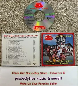 HANK HALLER - Visits Alpenland CD - Polkas & Waltzes With The Haller Ensemble † - Imagen 1 de 1