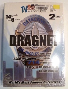 NEW 14 TV Episodes "World's Most Famous Detectives" (2 DVD Set, Black & White) - Bild 1 von 2