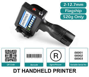 Handheld Inkjet Printer High Definition Inkjet QR Code Printer 4.3" Touchscreen - Picture 1 of 9