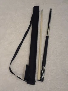 American Heritage Pool Cue Stick w/ EastPoint Cue Stick carrying case black - Picture 1 of 11
