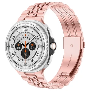 For Samsung Galaxy Watch 8/8 Classic Quickfit Stainless Steel Wrist Band Strap - Picture 1 of 17