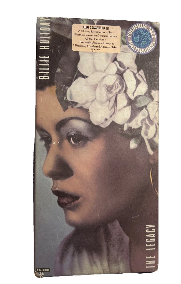 Billie Holiday "The Legacy (1933-1958) " Cassette Tape Box Set. - Imagem 1 de 4