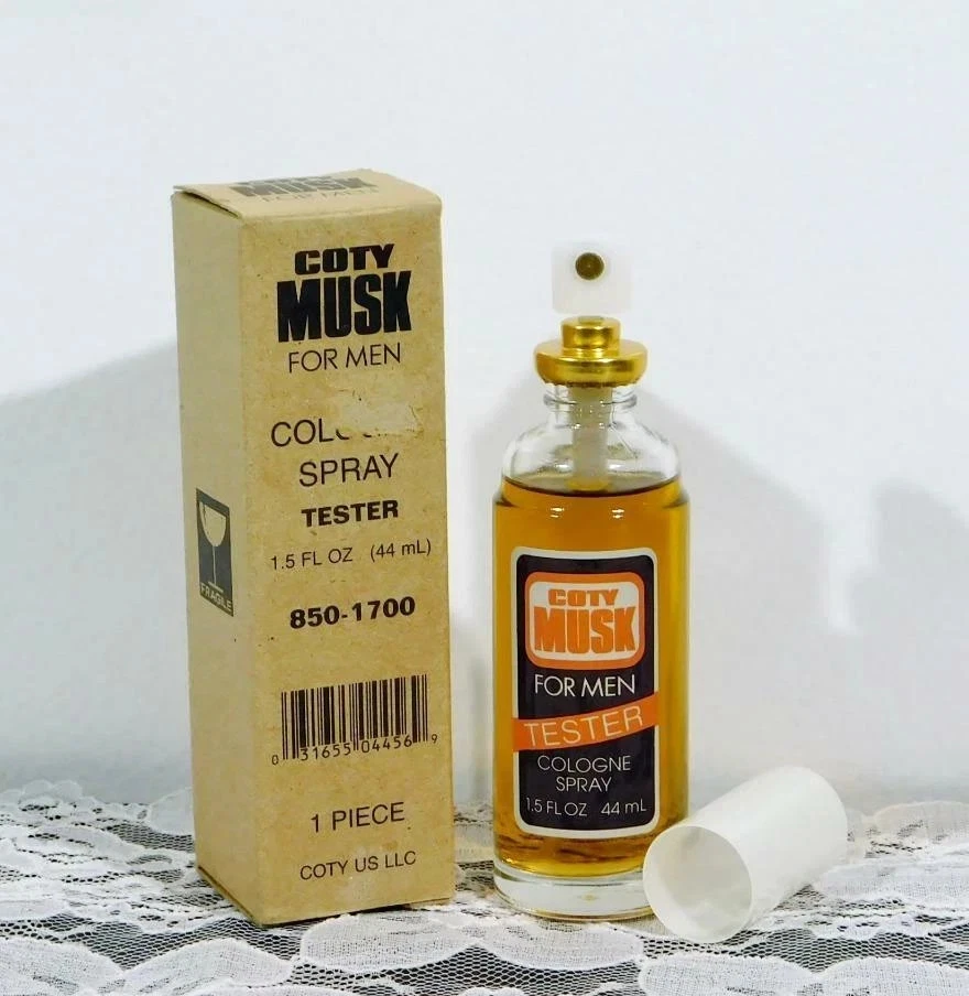 Nuevo spray colonia Musk for Men vintage de COTY 1,5 oz probador Foto 1 de 1