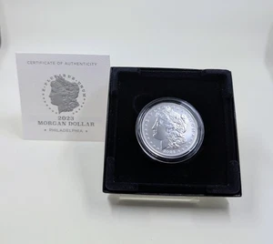 2023-P  US Mint Morgan Silver Dollar OGP/COA - Picture 1 of 4