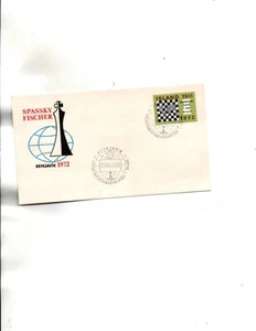 Iceland FDC Sc#442 CHESS - Picture 1 of 1