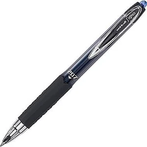 BRAND NIB 12 (TWELVE) UNI-BALL 207 RETRACTABLE GEL PENS, BLUE, MEDIUM POINT - Picture 1 of 1