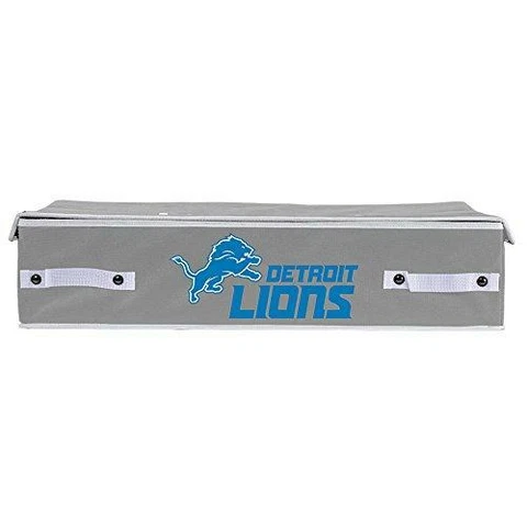 Franklin Sports NFL Detroit Lions Under The Bed Storage Bins - Small Cover