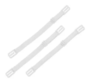 Bra Strap Clips Holder Women’s Hide straps Racerback (White - 3 Pack) - Picture 1 of 6