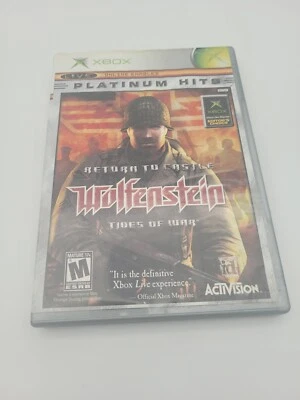 Two Xbox games Halo Evolved & Castle Wolfenstein. Untested - Image 1 of 4