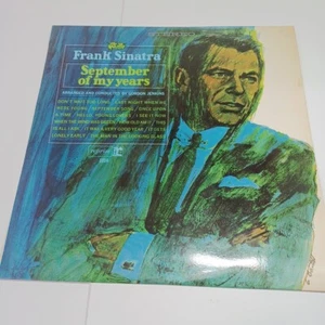 Frank Sinatra September of my Years Vintage Vinyl LP Record Album From 1965 - Picture 1 of 4