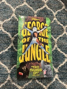 George of the Jungle VHS Tape Full Screen Brendan Fraser Leslie Mann John Cleese - Picture 1 of 2