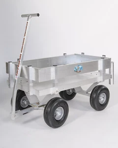 NEW Kahuna JUNIOR Fishing Wagon-Walls-No Rust-10" Tires-Rod Holders-Made USA!! - Bild 1 von 9