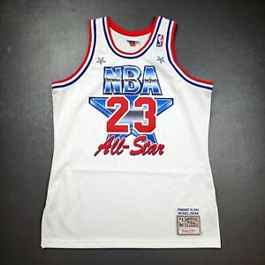 100% Authentic Michael Jordan Mitchell & Ness 1991 All Star Game Jersey Size 44