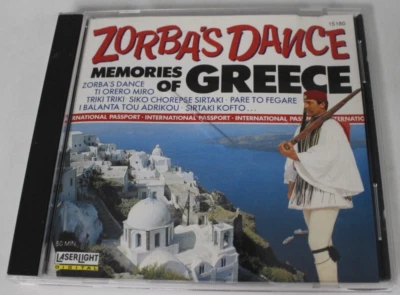 Zorba's Dance Memories of Greece Various Artists CD 1989 World Music Laserlight Foto 1 de 4
