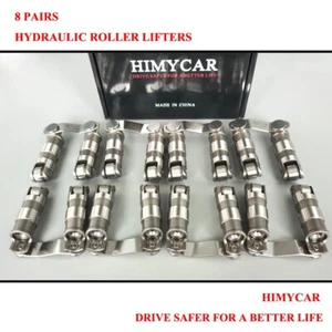 HYDRAULIC VALVE LIFTERS ROLLER TAPPETS CHEVY/GM 396/402/427/454/502 BBC ALL V8 - Picture 1 of 6