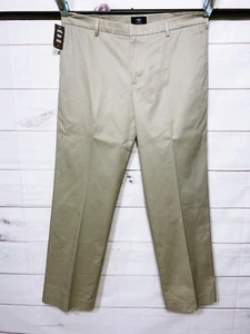 Dockers Mens Pants Size 40x34 Beige Straight Fit Flat Front Pockets - Picture 1 of 15