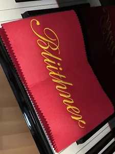 Blüthner PIANO Keys Cover Embroidered for Bluthner Grand & Upright Pianos - Picture 1 of 5