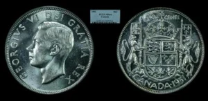 1951 Canada 50C PCGS MS64 (Canada Half Dollar) - Picture 1 of 1