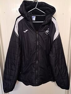 Swansea City Joma Fleeced  Jacket Large Mens
