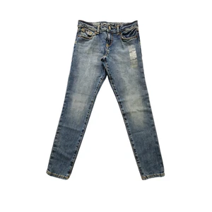 Gymboree Denim Jeans Girls Adjustable Waist Super Skinny Girls Size 8 New - Picture 1 of 13