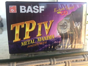 BASF TP IV 90 min. Metal Audiocassette Cassette Kassette - Bild 1 von 6