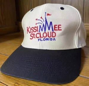 Vintage Snapback Kissimmee St.Cloud Florida ‘A Great Fishing Destination’ Hat - Picture 1 of 4