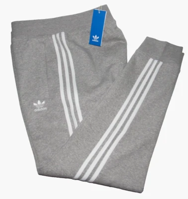 Pantalones de chándal Adidas Original Adicolor IM9318 para hombre talla M gris 3 bandas polar Foto 1 de 4