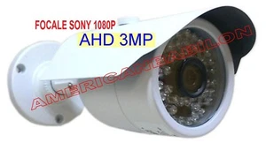 TELECAMERA AHD INFRAROSSI 48LED ESTERNO 3MP FOCALE SONY 1080P VIDEOSORVEGLIANZA - Foto 1 di 3