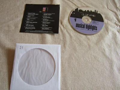 Musical Highlights on Broadway  CD1 -Phantom Opera-  Jesus Christ - Evita -Chess - Bild 1 von 2