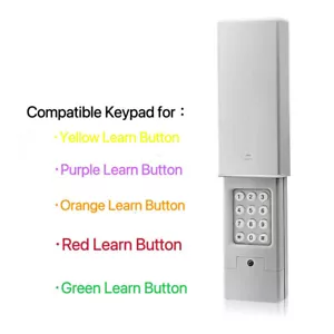 Universal For Chamberlain LiftMaster Keyless Keypad Garage Door Opener KLIK2U-P2 - Picture 1 of 8