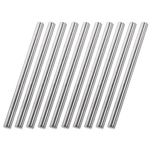 10Stk Rundstäbe Rundstangen Edelstahlstäbe für Heimwerkerhandwerk - 8mm x 150mm - Bild 1 von 4