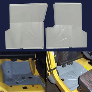 Para Jeep Wrangler TJ 2D 1997-2006 Nuevo Acero Delantero Conductor Pasajero Sartenes - Imagen 1 de 15