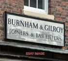Photo  Ghost Sign St Bride Street Liverpool Advertising Burnham & Gilroy / Joine