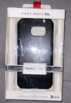 Case Mate Tough Stand For Samsung Galaxy S6 Edge Kickstand Metal Buttons Cover - Image 1 of 2