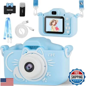 Kids Camera Toys for 6-12 Years Old Boys Girls,Toddler Camera with Protective - Picture 1 of 5