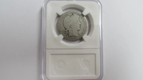 1904-S San Francisco Mint Silver Barber Half Dollar Cover