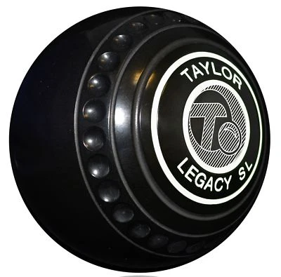 Taylor Legacy Indoor/Lawn Slimline Black Bowls - Pair - image 1 of 2