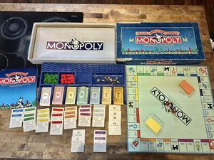 Gioco da tavolo vintage 1984 Monopoly Deluxe 50th Anniversary Edition completo #0007 - Foto 1 di 9
