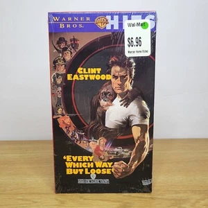 CLINT EASTWOOD Every Which Way But Loose NEW VHS TAPE MOVIE Sealed Plastic - Picture 1 of 6