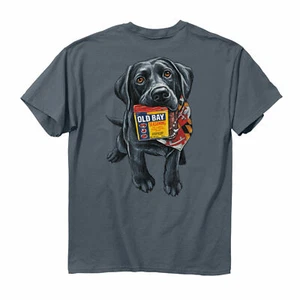 New MARYLAND OLD BAY LAB T SHIRT - Imagen 1 de 2