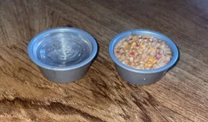 Our Generation Doll Pet Dog Cat Animal Water and Kibble Dishes BOWL - Picture 1 of 3