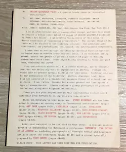RARE Design Quarterly 78/79 Special Double Issue on Conceptual Architecture 1970 - Imagen 1 de 12