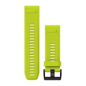 Garmin Amp Yellow Silicone Quickfit 26 Watch Band  010-12517-01
