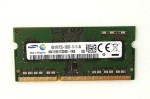 Samsung 🔧 4GB DDR3-1600 (PC3-12800S) Laptop Memory SO-DIMM 🟥 ☆ - Picture 1 of 2