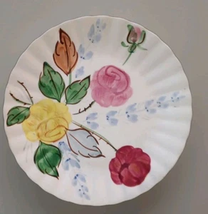 Vintage Blue Ridge Southern Keramik SONNENFEUER Teller - Bild 1 von 3