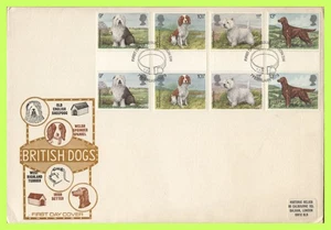 G.B. 1979 Dogs gutter pairs set on Historic Relics First Day Cover, London SW - Picture 1 of 1